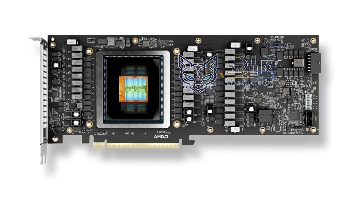 规模砍半:AMD 时隔四年重推 PCIe AIC 形态 Instinct 显卡 MI350P MI350P 内部