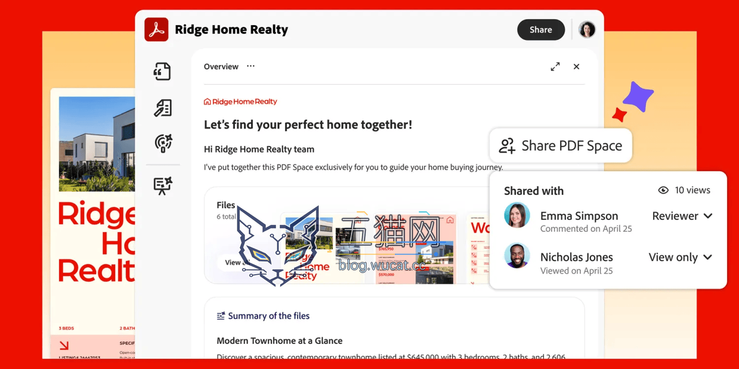 Adobe Acrobat 发布 PDF Spaces:静态文档秒变 AI 交互工作空间