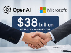 消息称 OpenAI 与微软敲定 380 亿美元收益分成上限五猫网 - AI工具、API服务与独立产品开发五猫网