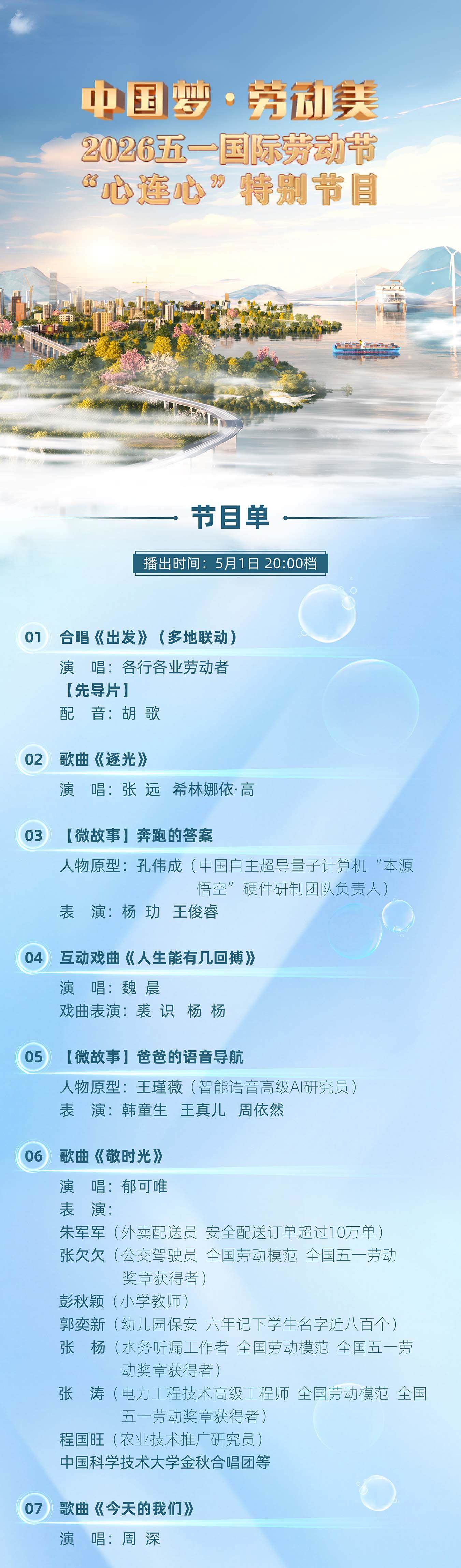 张雪原型故事《有梦就去追》登上央视“五一”晚会,姜武表演