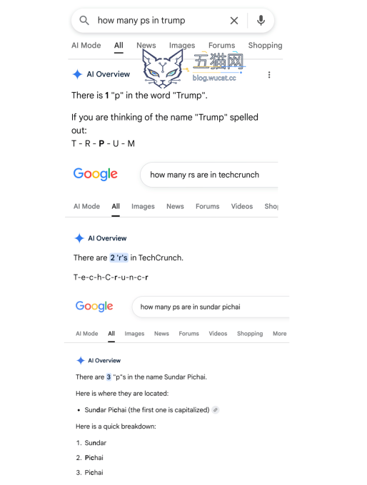 谷歌 AI 摘要频现低级拼写错误,大语言模型固有缺陷难根治