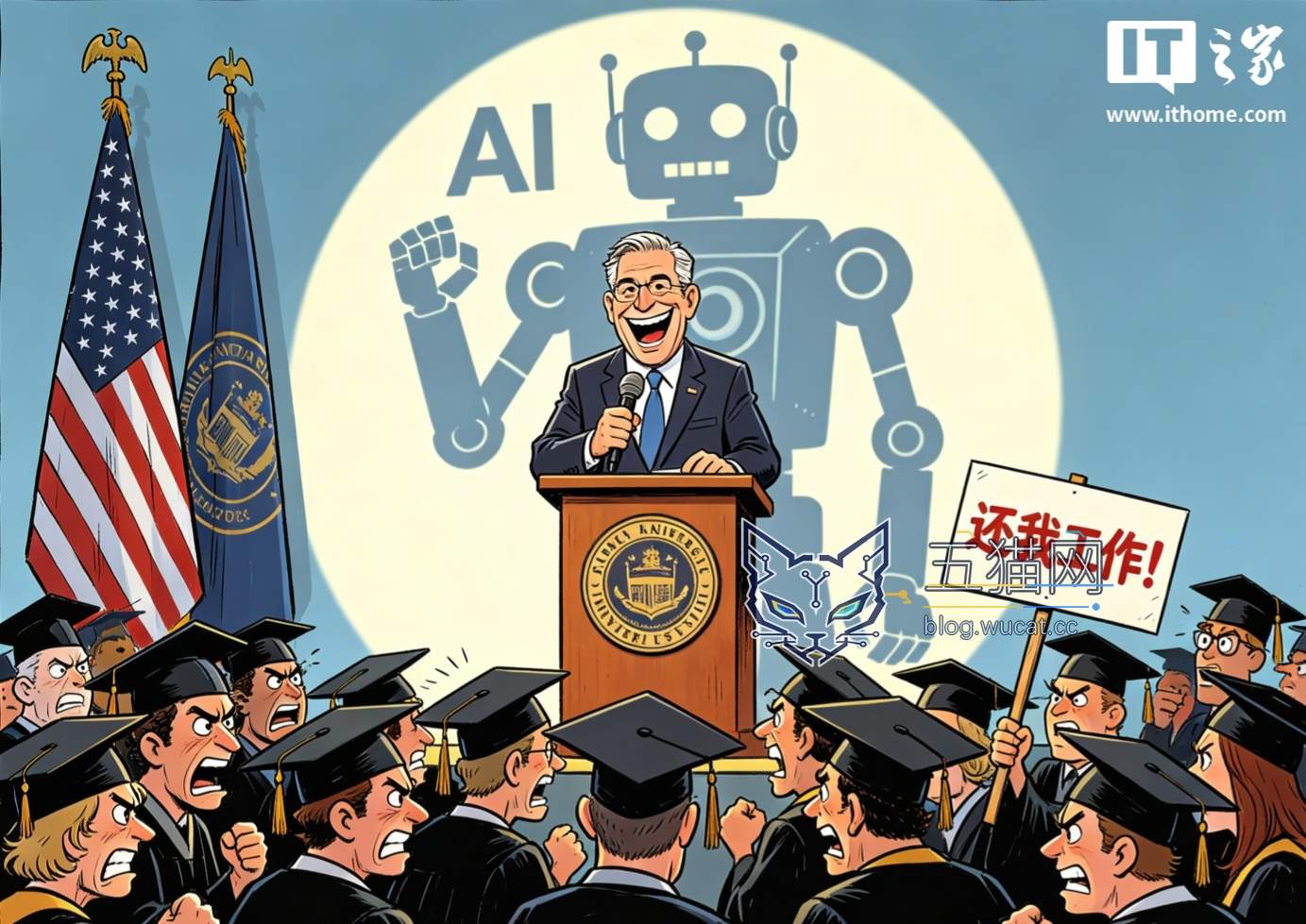 毕业典礼频现“谈 AI 色变”,微软总裁史密斯呼吁行业必须回应公众担忧