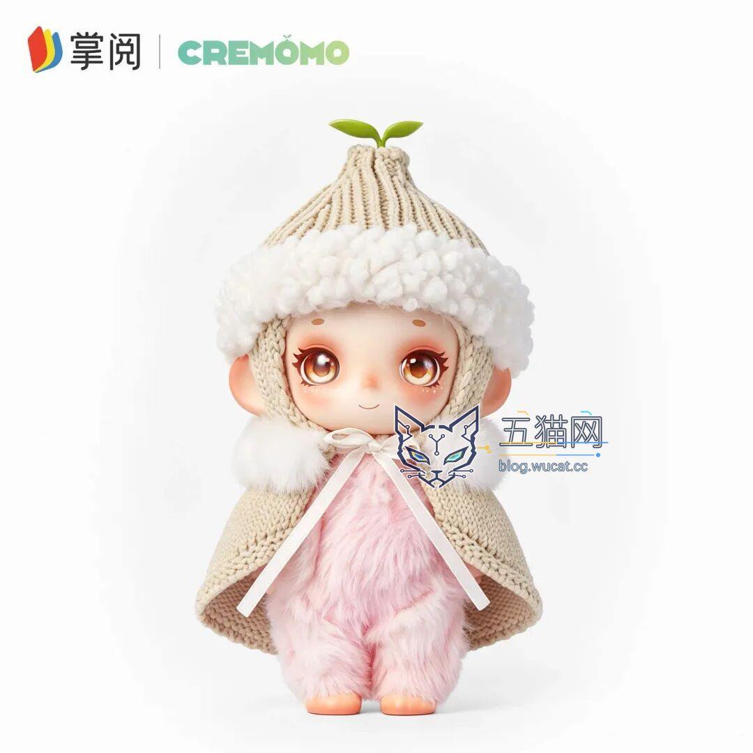 掌阅推出人格化 AI 潮玩 CreMoMo:能陪伴还能帮抢票,售价 999 元 图片